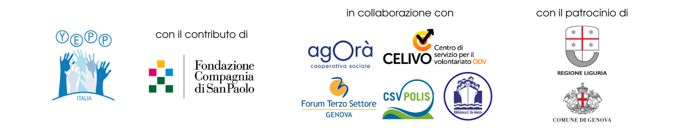 Loghi evento presentazione ricerca genova